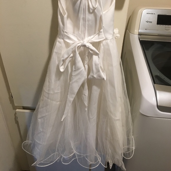 Kids Time USA white dress - Picture 2 of 3